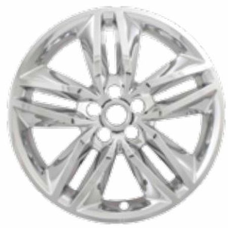COAST2COAST 18", 5 Double Spoke, Chrome Plated, Plastic, Set Of 4, Not Compatible With Steel Wheels IWCIMP385X